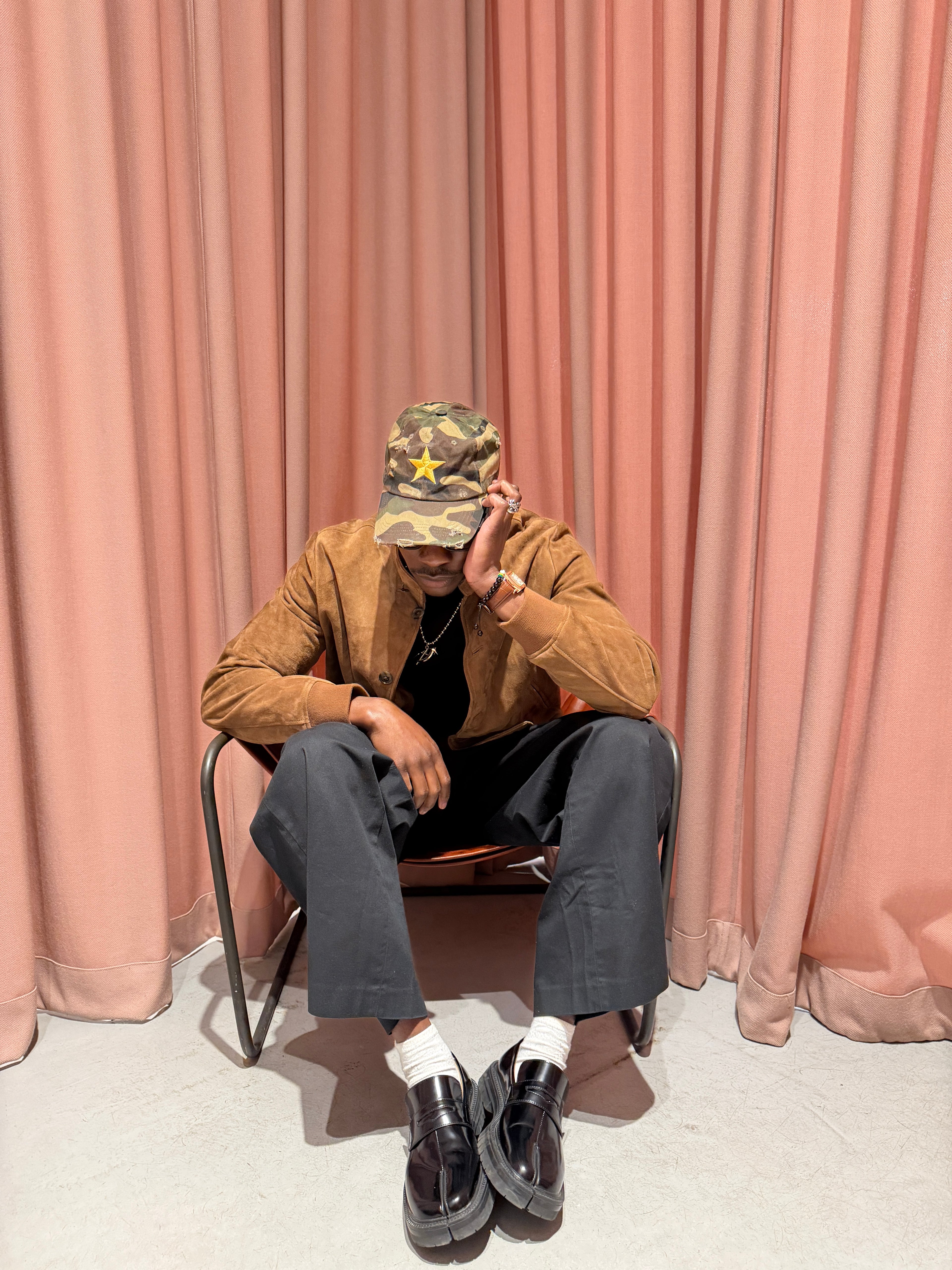 "AVANT TOI" ARMY BASEBALL CAP