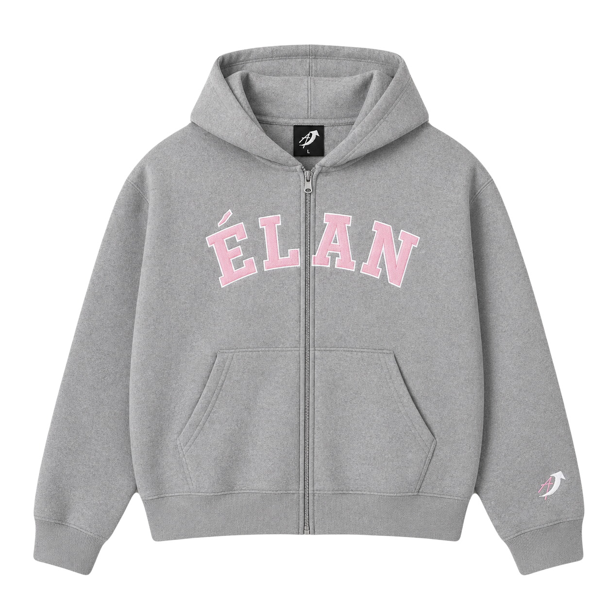 ÉLAN GREY HOODIE